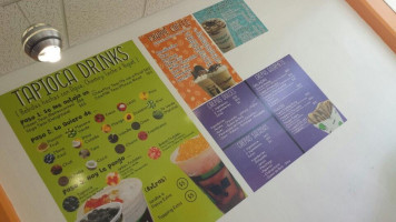 Panda Tea menu