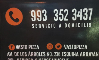 Vasto Pizza food