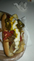 Los Hot Dogs Del Tomas Garrido food