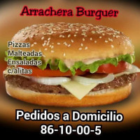 Arrachera Burguer. food