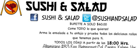 Sushi Salad inside