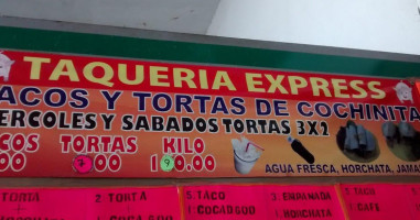 Taqueria Express food