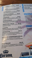 Guayami Tostadería menu