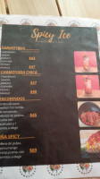 Spicy- Ice Chamoyadas Y Más menu