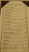 Sylvestre Midtown menu