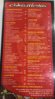 Chiles'n Verdes menu