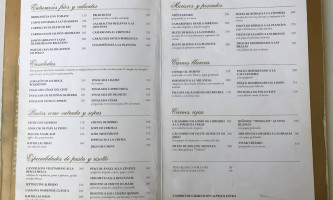 Recco menu