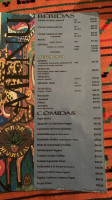 Pulque Revueltas menu