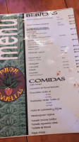 Pulque Revueltas menu