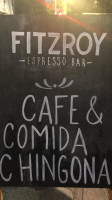 Fitzroy Espresso menu