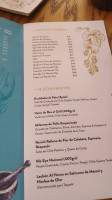 Erizo Cocina Agave menu