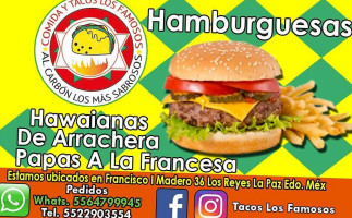 Tacos Los Famosos food