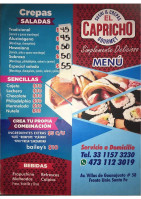 El Capricho food