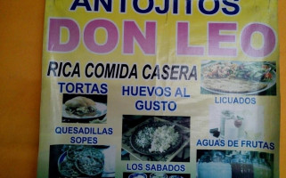 Antojitos Don Leo food