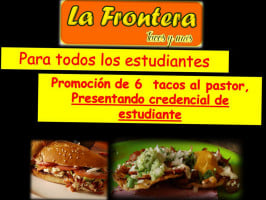 Taquería La Frontera food