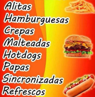 Alitas Y Hamburguesas Berrinche's food