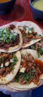 Tacos De Puerco Al Horno food