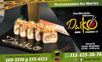 Daiko Sushi Xalisco food