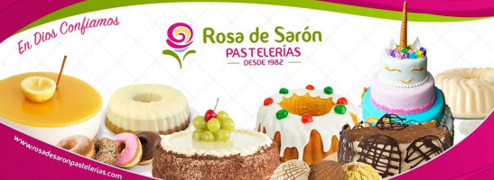 Rosa De Sarón Pastelerías food