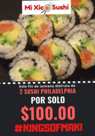 Mi Xico Sushi food