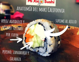 Mi Xico Sushi food