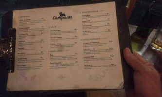 La Maldita Sabrosura menu