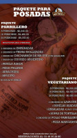 La Parrilla De Don Chep's menu