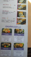 Okuma Sushi Oblatos food