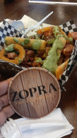 Zopra Lounge food