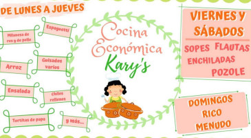 Cocina Economica De Kary food