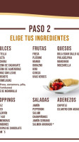 Marquesitas Las Originales menu