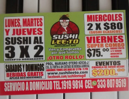 Sushi Lee-to Gdl food