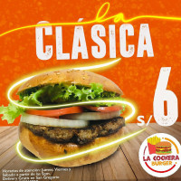 La Cochera Burger food