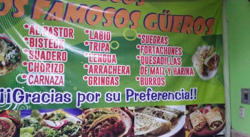 Tacos Los Famosos Gueros food