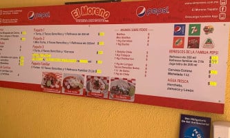 Tortas Ahogadas El Moreno Zapopan Centro menu