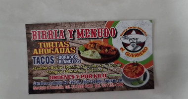 El Guerrero food