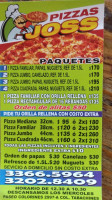 Pizzas Joss food