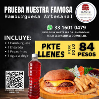 Hamburguesas Artesanales Ibáñez food