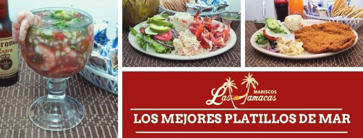 Mariscos Las Hamacas food