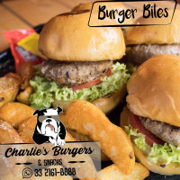 Charlie's Burgers food