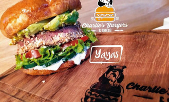 Charlies Burgers food