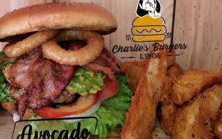 Charlies Burgers food