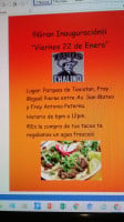 Tacos Chalino food