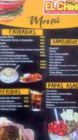 El Chino Jr menu