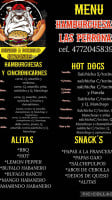 A'las Perronas Hamburguesas, Cortes Y Más menu