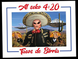 Al Seko 4:20 Tacos De Birria food