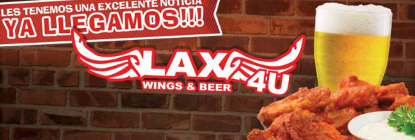 Lax Wings Beer food