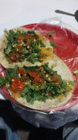 Tacos Al Carbon Chorizo Verde Asada Carnaza food