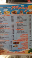 Marisqueria Mary menu