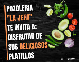 Pozolería La Jefa food